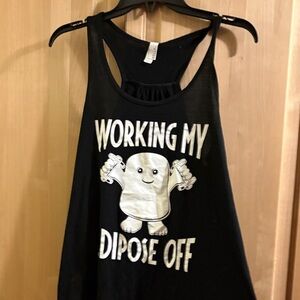 Abella Black Sleeveless Top